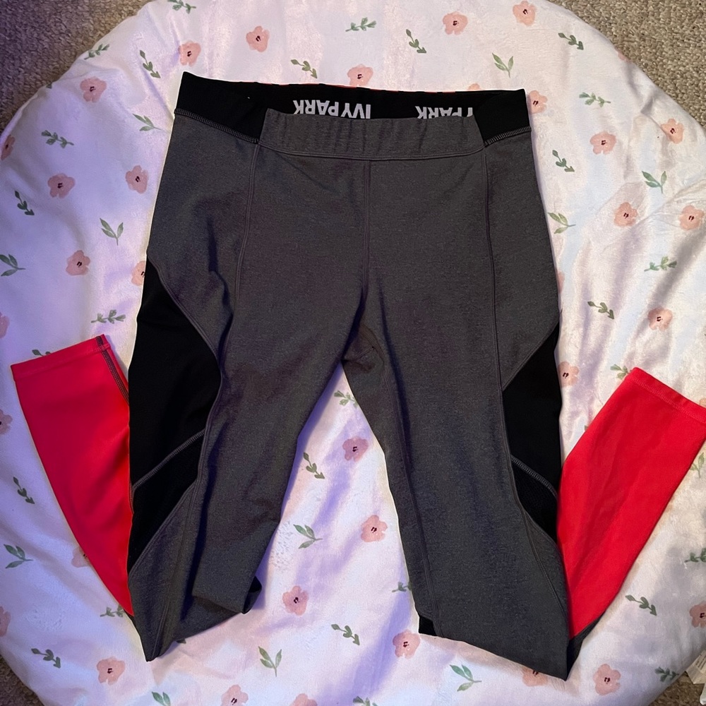 IVY park large yoga gray pants Large